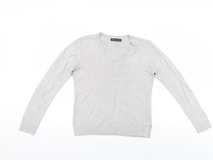 Marks & Spencer Womens Grey   Pullover Jumper Size 10
