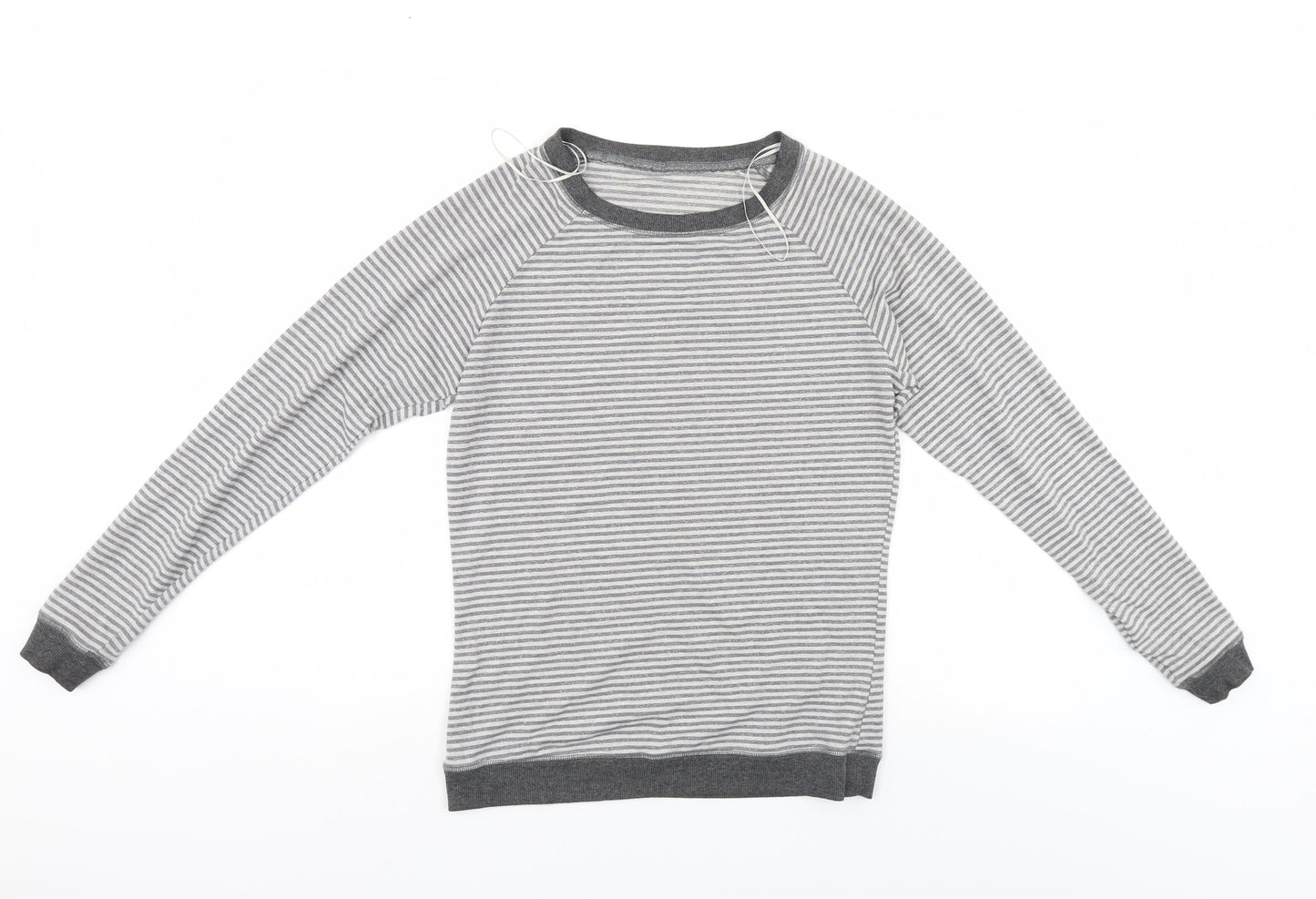 George Womens Grey Striped  Pullover Jumper Size 10
