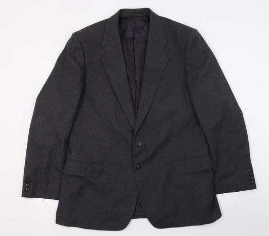 St Michael Mens Grey   Jacket Suit Jacket Size L