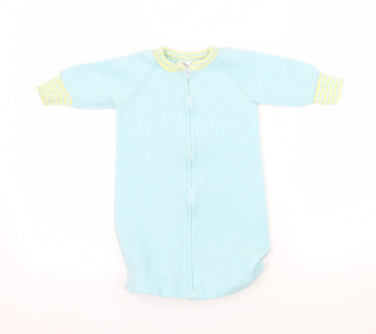 Triboro Baby Blue  Fleece  One Piece One Size