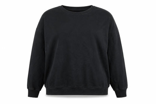 ASOS Womens Black  Jersey Pullover Sweatshirt Size 18