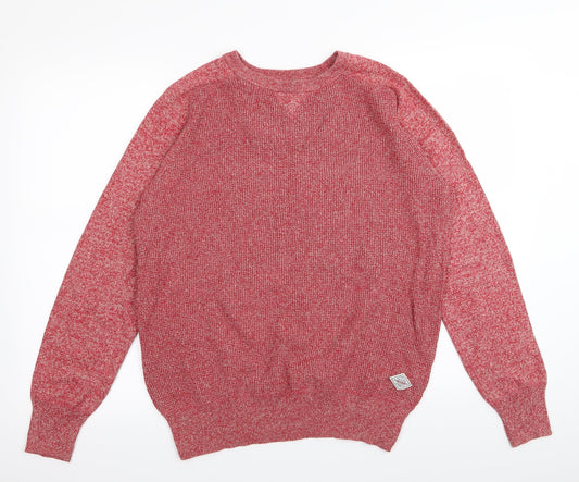 threadable Womens Red   Pullover Jumper Size L