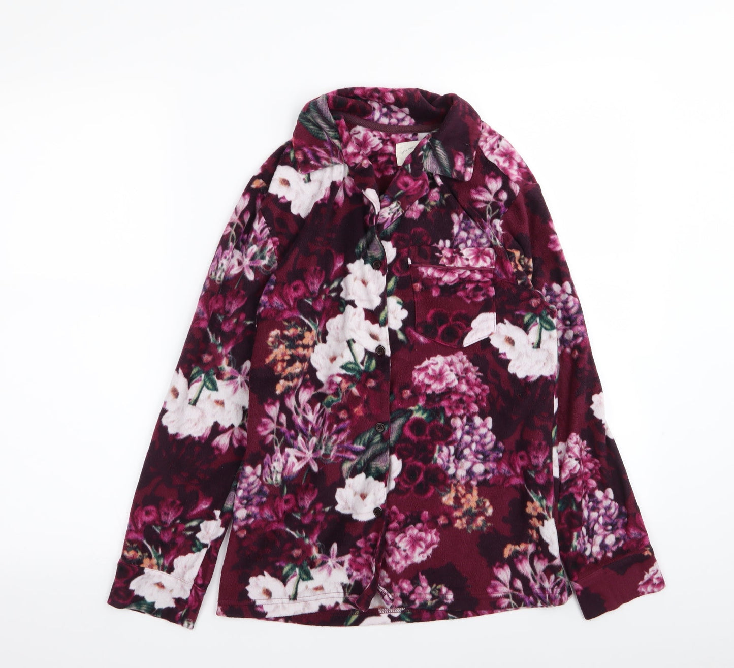 NEXT Womens Purple Floral  Top Pyjama Top Size 6