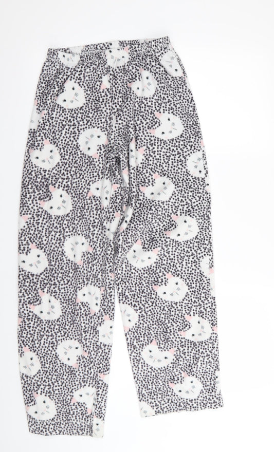 m&s Womens Multicoloured Polka Dot  Babydoll Pyjama Pants Size 6