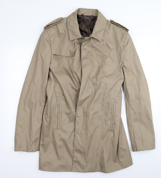 Blazer Womens Beige   Overcoat Coat Size M