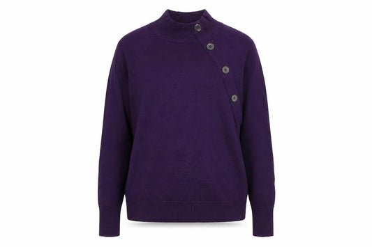 M&Co Womens Purple   Pullover Jumper Size 12