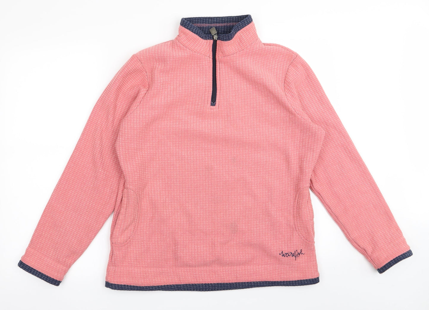 werid fish Womens Pink   Pullover Jumper Size 14