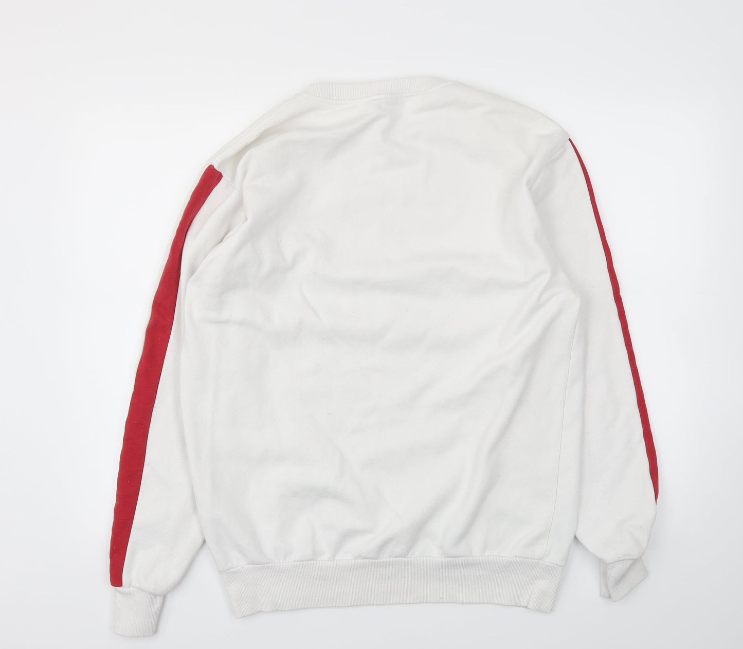 H&M Womens White   Pullover Jumper Size M