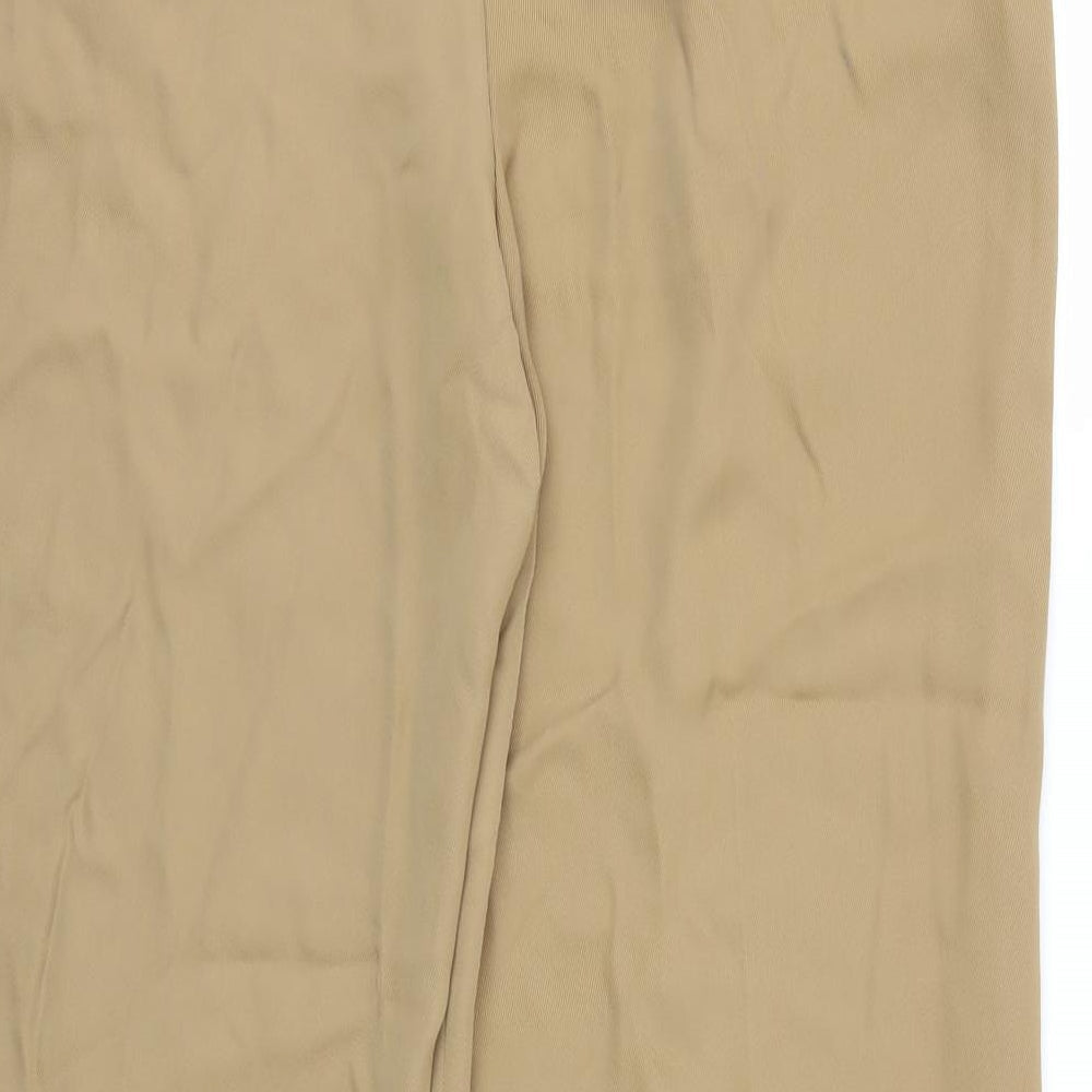 M&S Womens Brown   Trousers  Size 12 L28 in