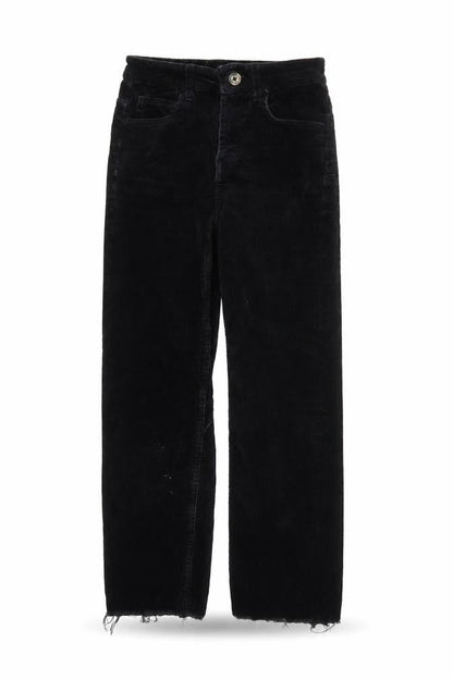 H&M Womens Black   Trousers  Size 6 L26 in