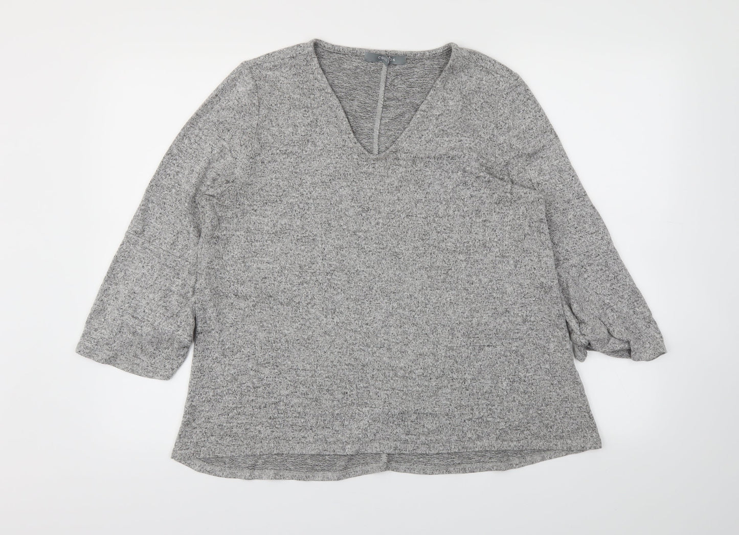 COIN 1804 Womens Grey   Basic T-Shirt Size M