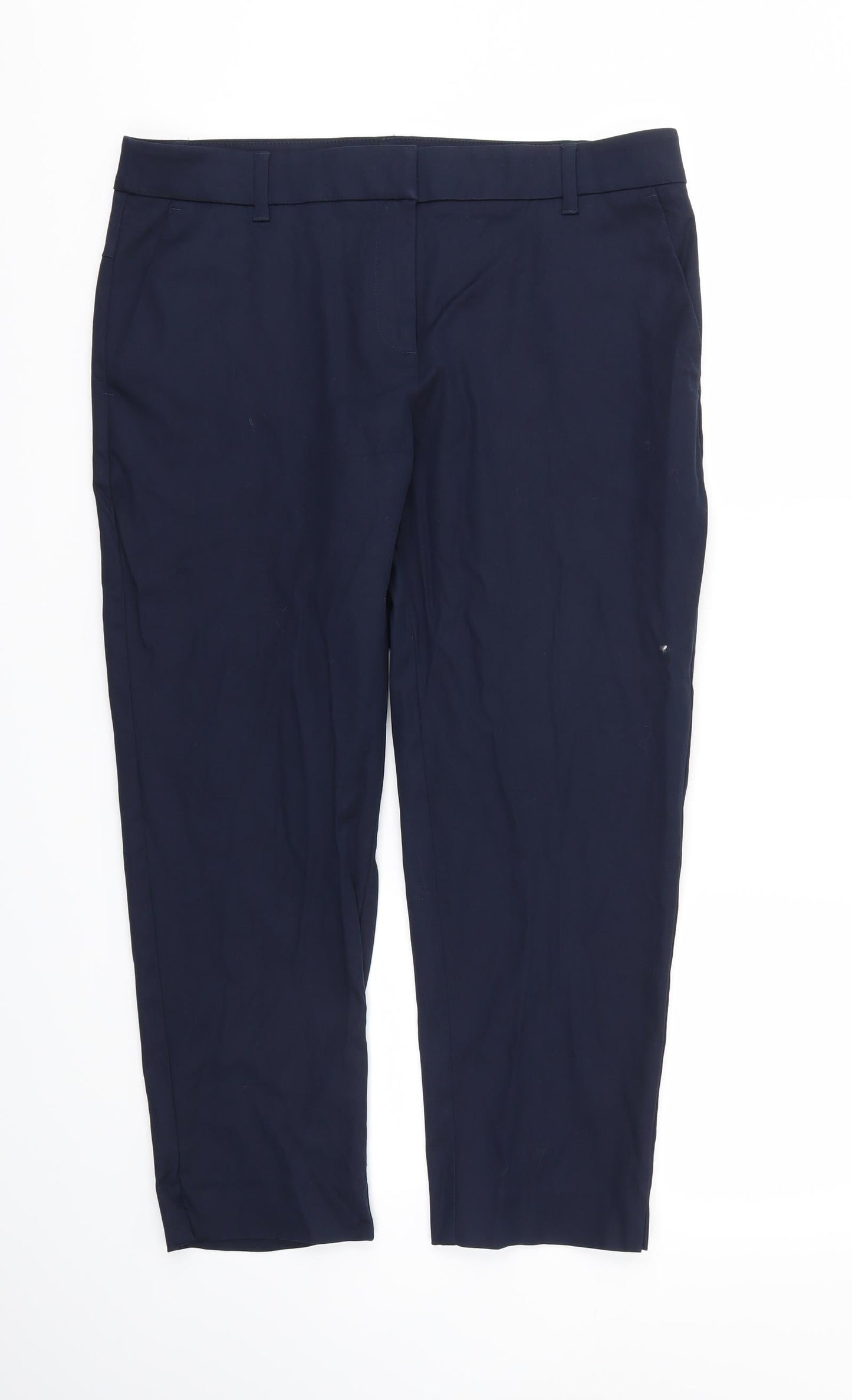 NEXT Womens Blue   Trousers  Size 14 L25 in