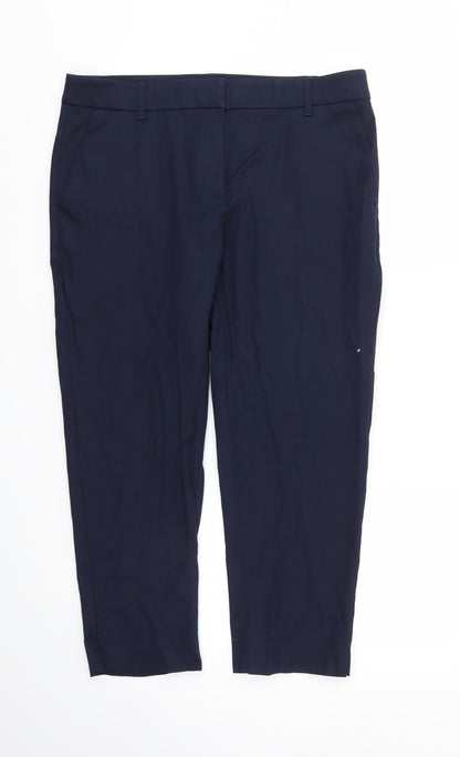 Next Womens Blue   Trousers  Size 14 L25 in