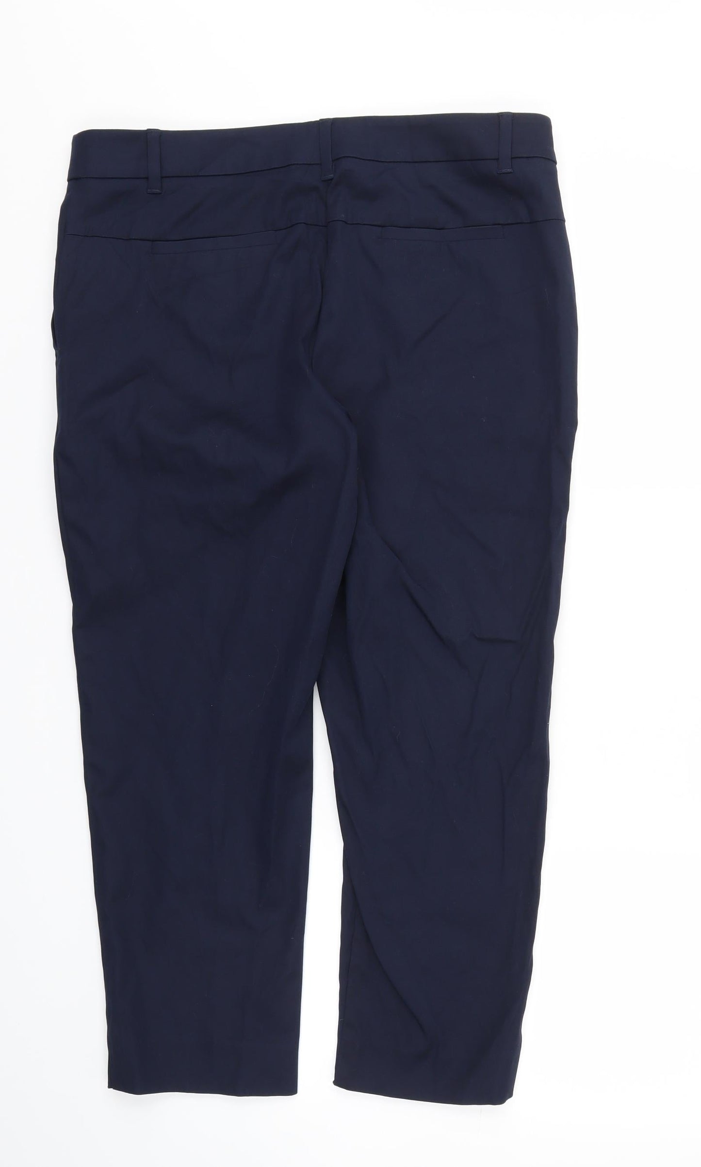 NEXT Womens Blue   Trousers  Size 14 L25 in