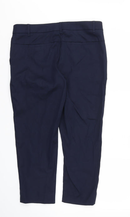 Next Womens Blue   Trousers  Size 14 L25 in