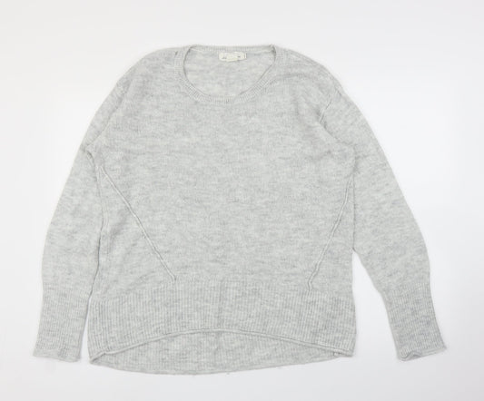 H&M Womens Grey   Pullover Jumper Size L