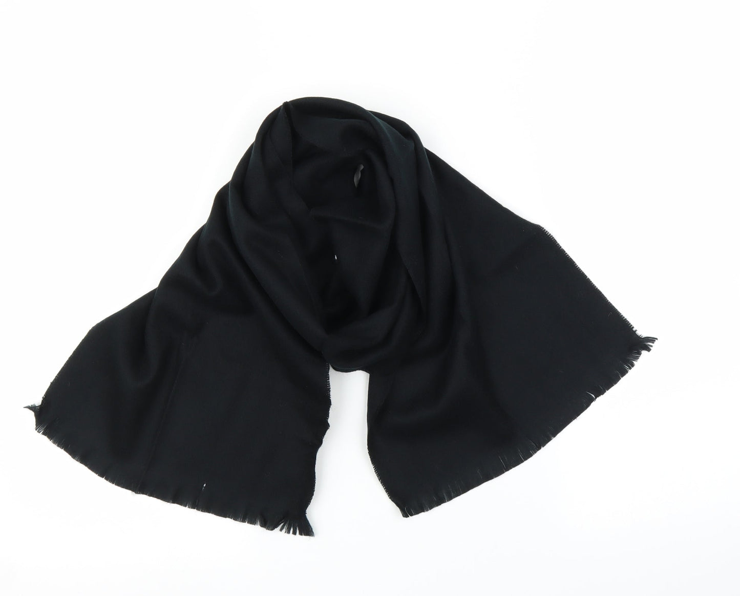 Preworn Womens Black    Scarf