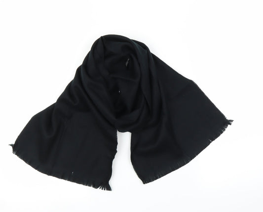 Preworn Womens Black    Scarf