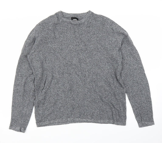 Burton Mens Grey   Pullover Jumper Size M