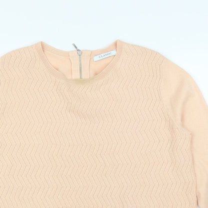 Marks & Spencer Womens Pink   Pullover Jumper Size 12