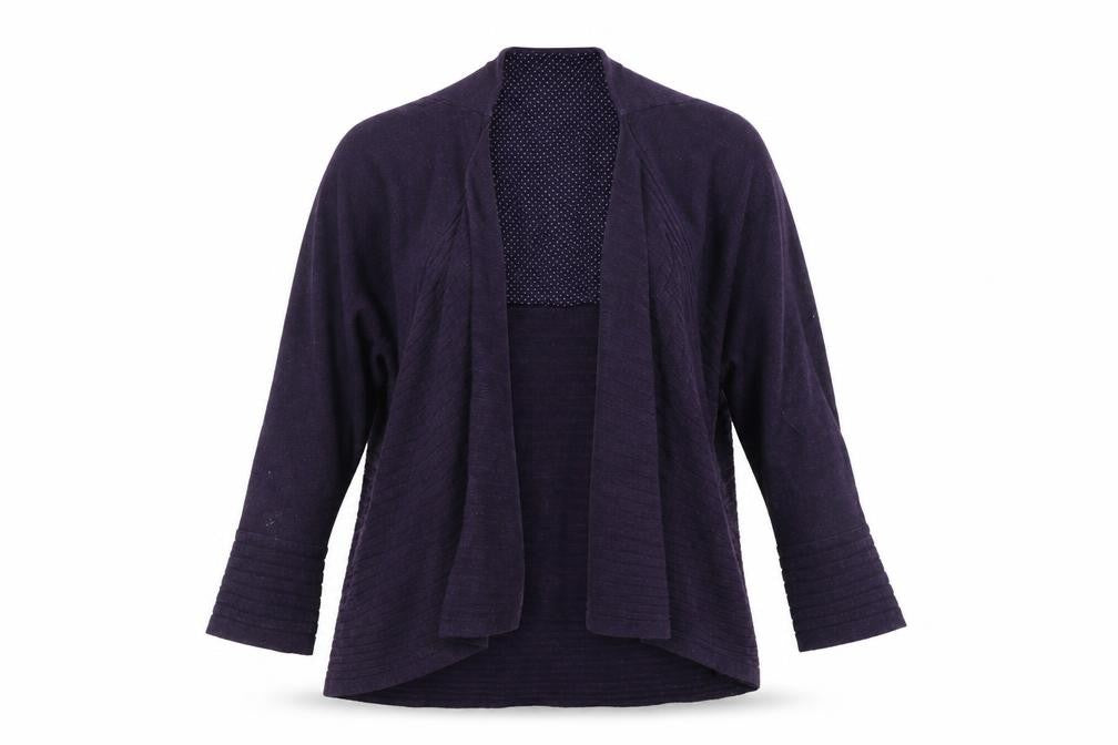 Marks & Spencer Womens Purple   Cardigan Jumper Size 12