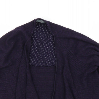 Marks & Spencer Womens Purple   Cardigan Jumper Size 12