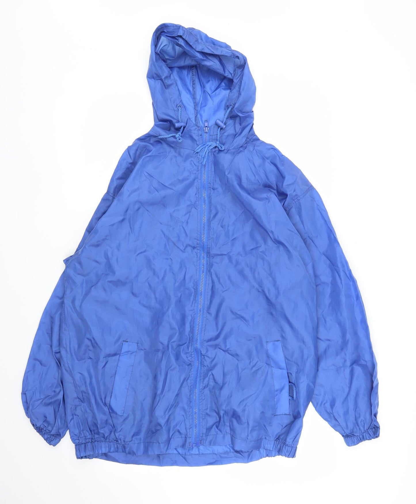 Isle Womens Blue   Rain Coat Coat Size 12