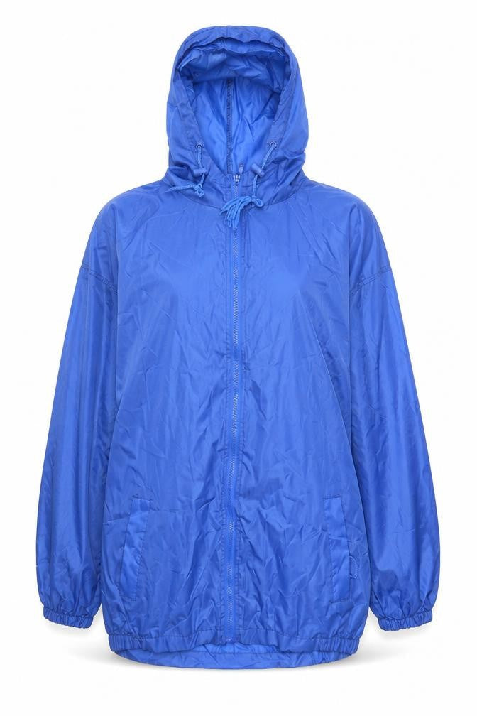 Isle Womens Blue   Rain Coat Coat Size 12