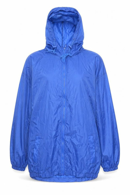 Isle Womens Blue   Rain Coat Coat Size 12