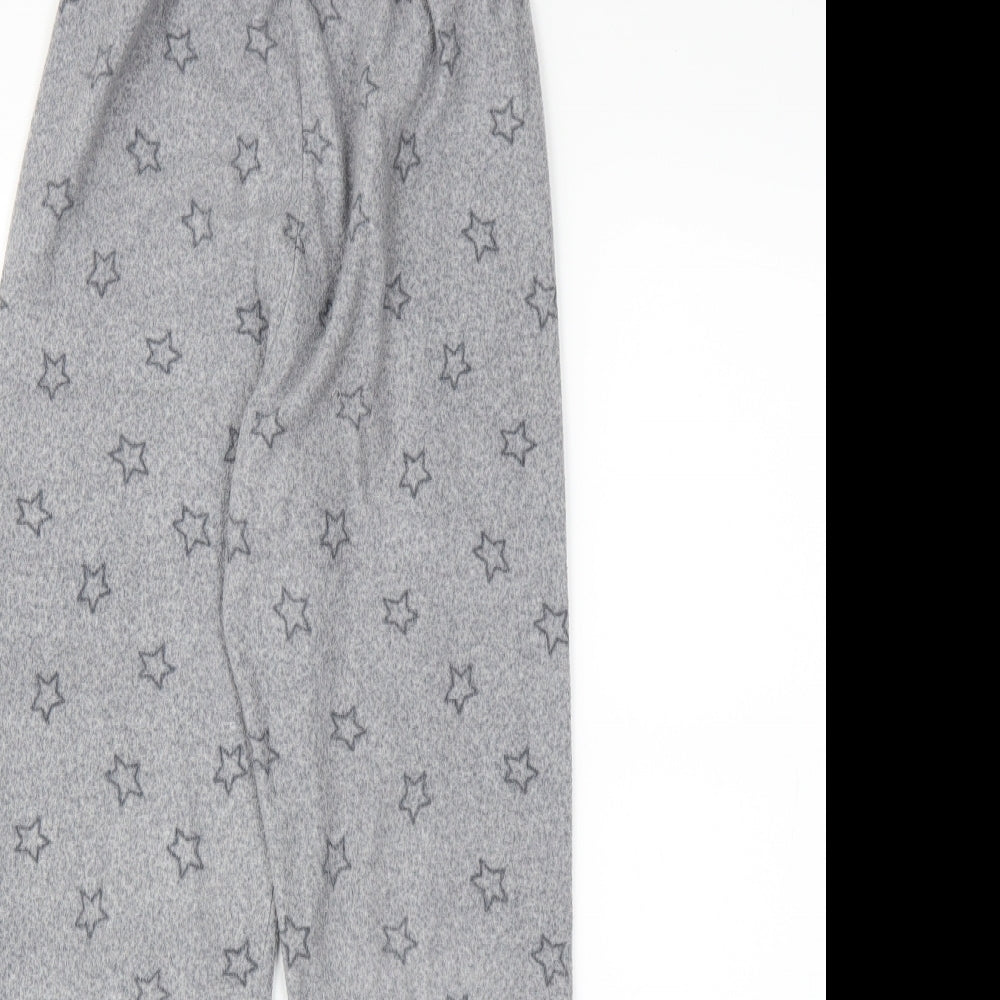 Preloved Primark Girls Grey   Capri Pyjama Pants Size 10-11 Years - Back