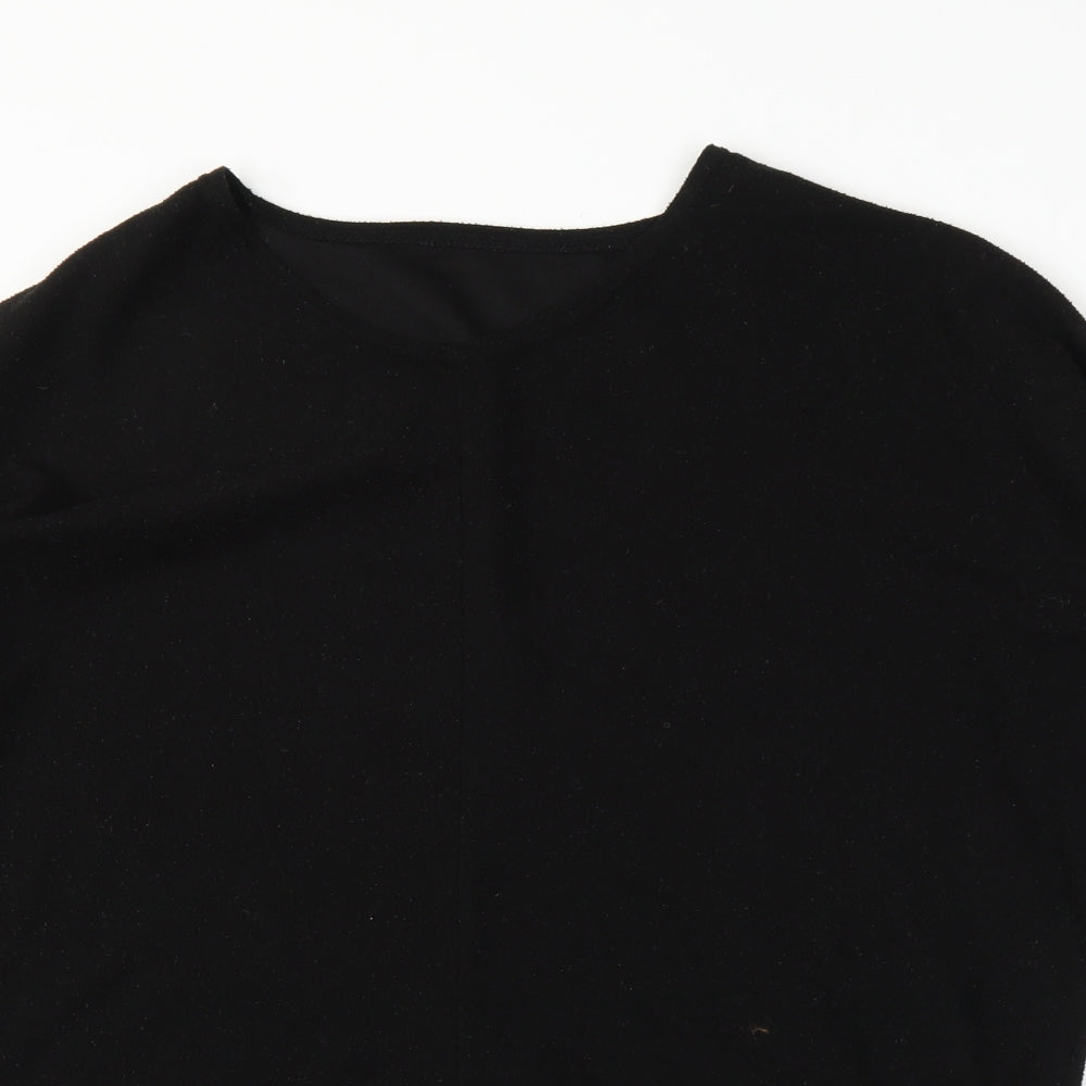 Preworn Womens Black   Basic Blouse Size XL