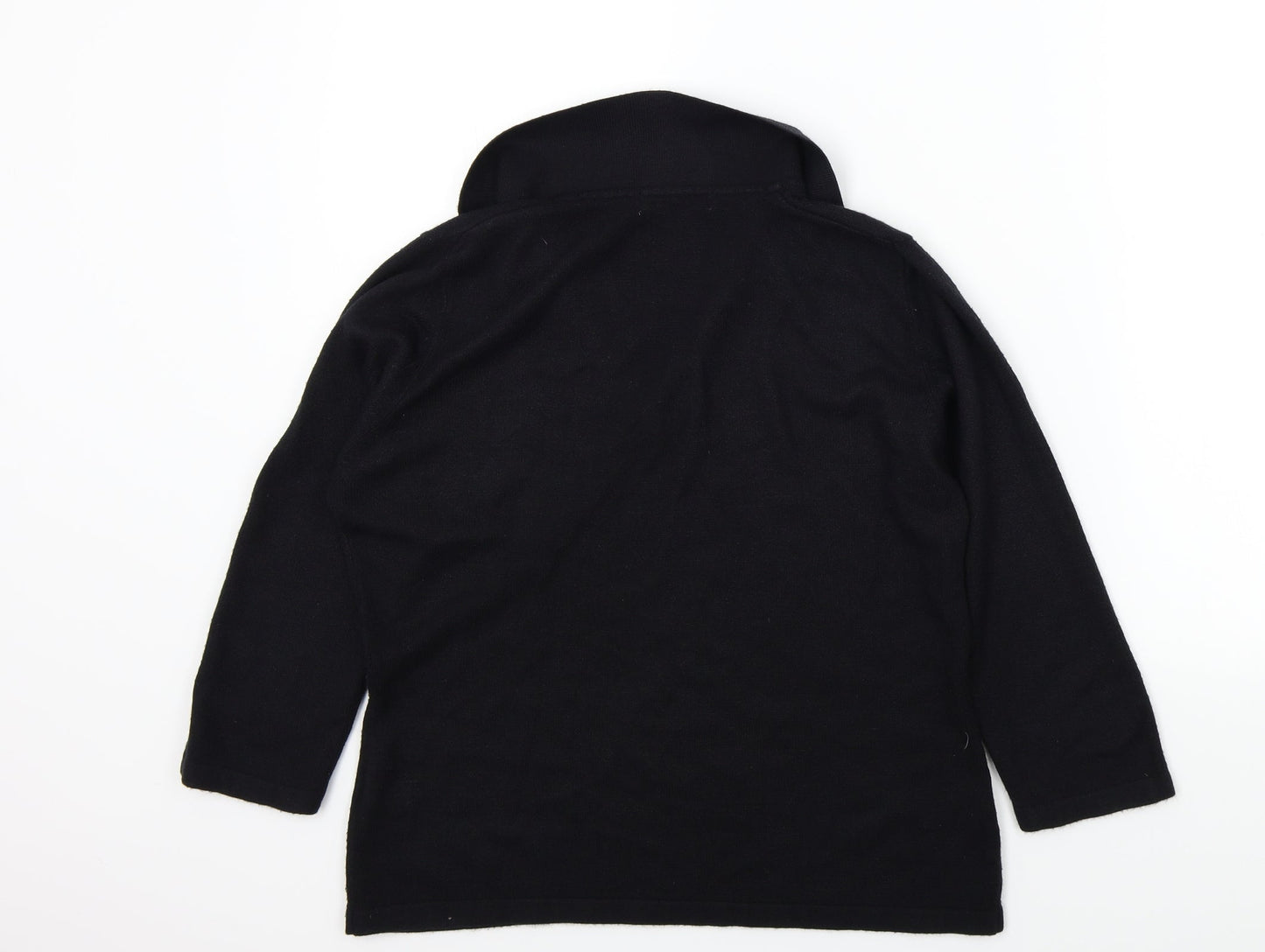 M&Co Womens Black   Pullover Jumper Size L