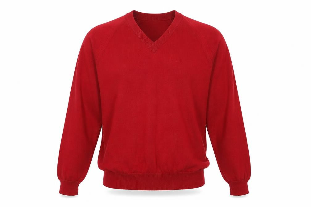 Casual Apparel Mens Red   Pullover Jumper Size M