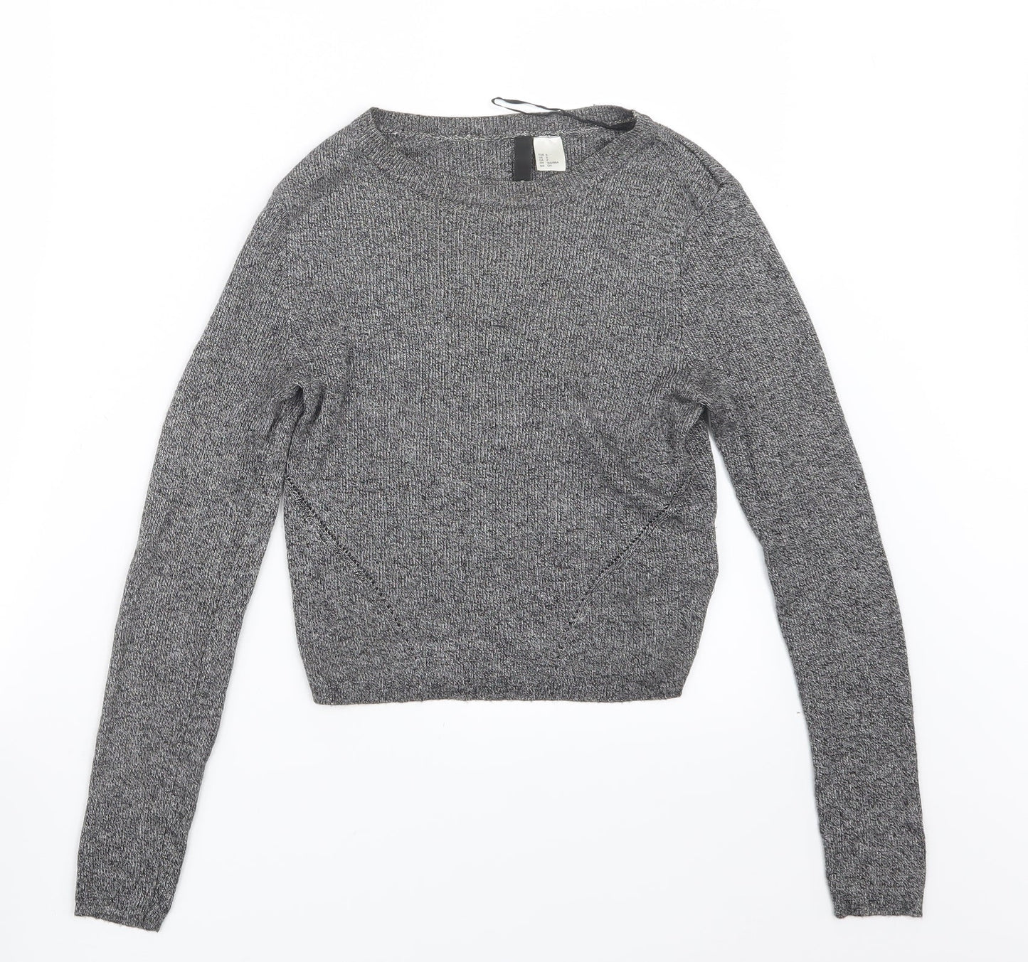 Divided by H&M Womens Grey  Knit Pullover Jumper Size S