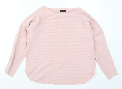 Preloved M&Co Womens Pink   Pullover Jumper Size 16 - Front