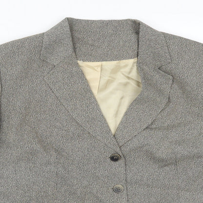 Preworn Womens Brown   Jacket Suit Jacket Size 18