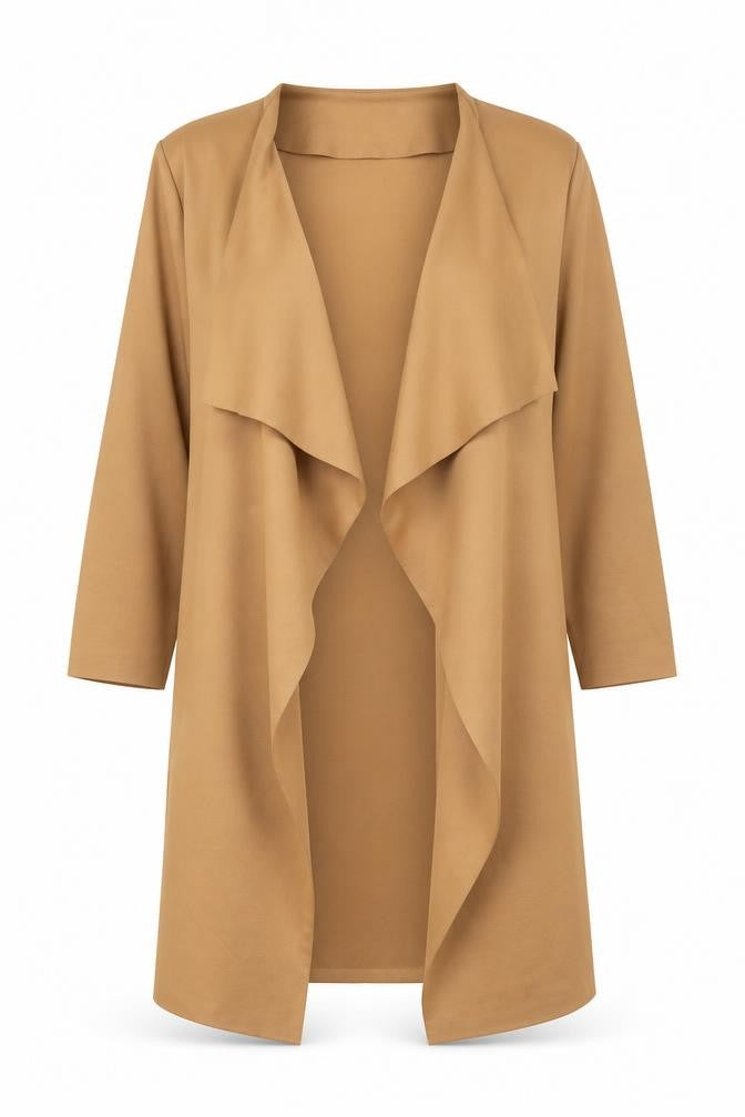 Lasula Womens Brown   Jacket  One Size