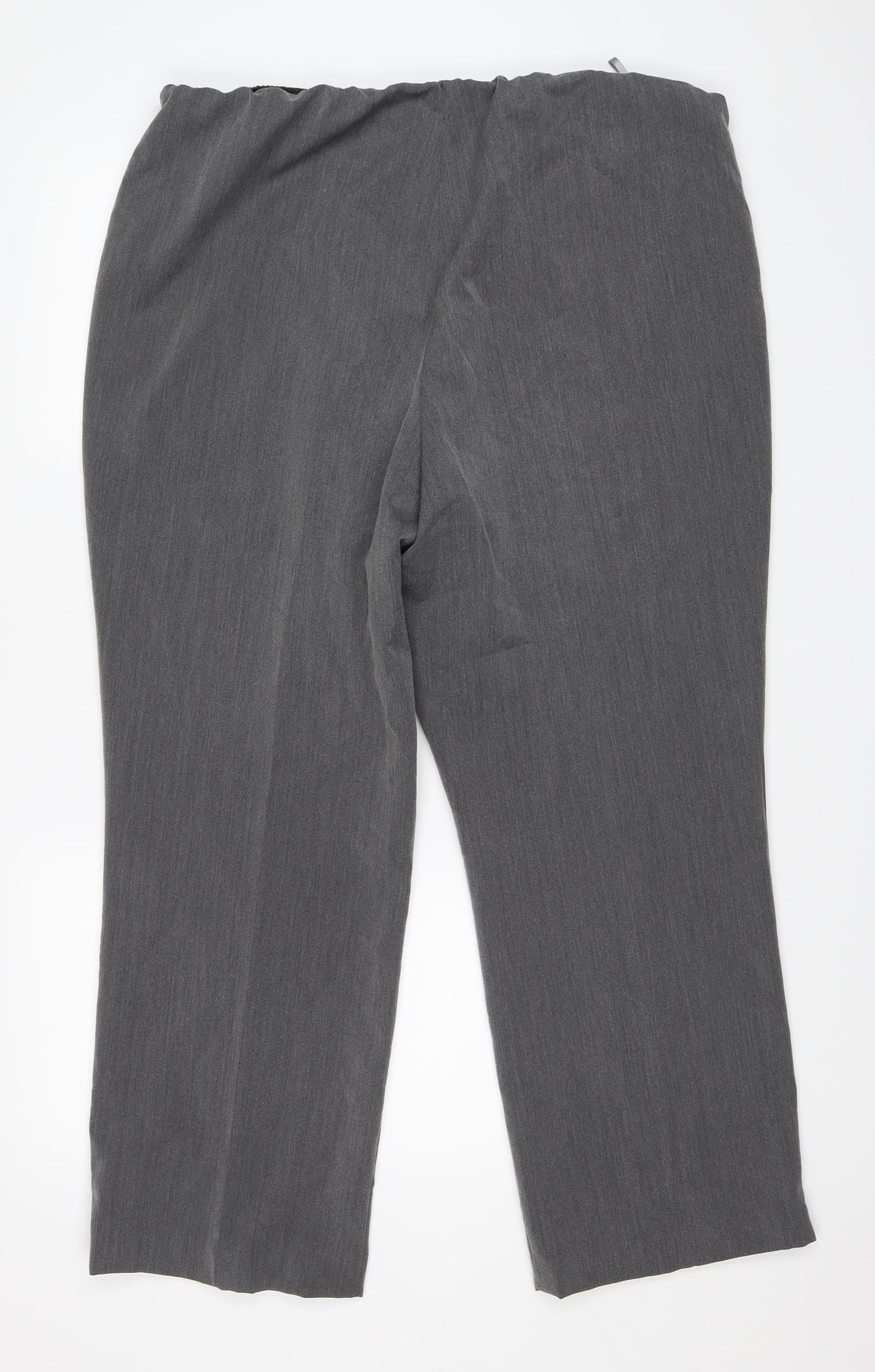 Preworn Womens Grey   Trousers  Size 18 L28 in