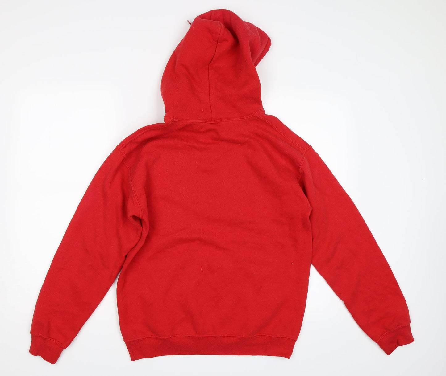 Gildan Mens Red   Pullover Hoodie Size S