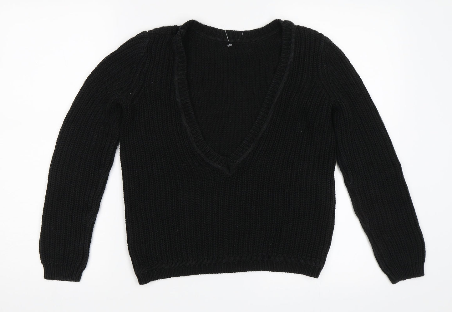 Gina Tricot Womens Black   Pullover Jumper Size S