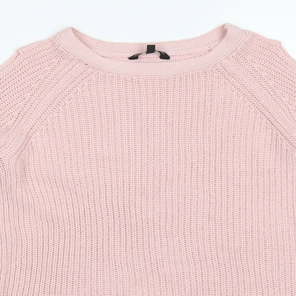 Candy Couture Girls Pink   Pullover Jumper Size 14 Years