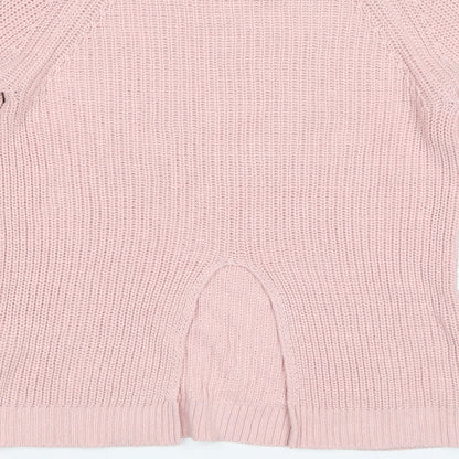 Candy Couture Girls Pink   Pullover Jumper Size 14 Years