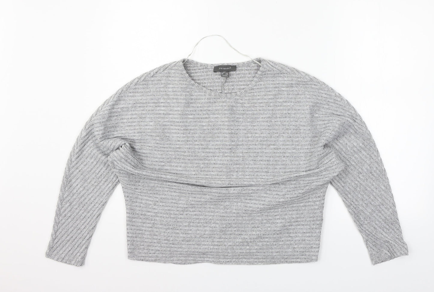 Primark Womens Grey   Pullover Jumper Size XS