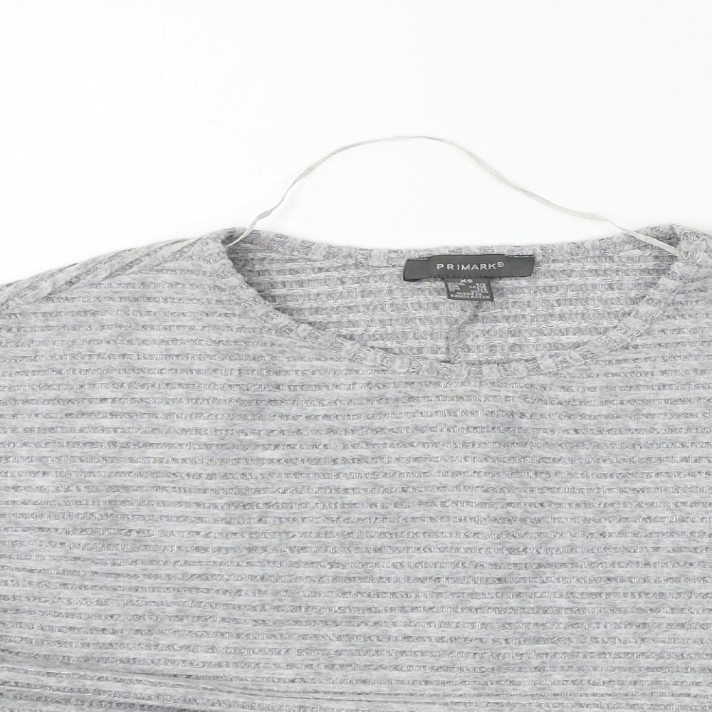 Primark Womens Grey   Pullover Jumper Size XS
