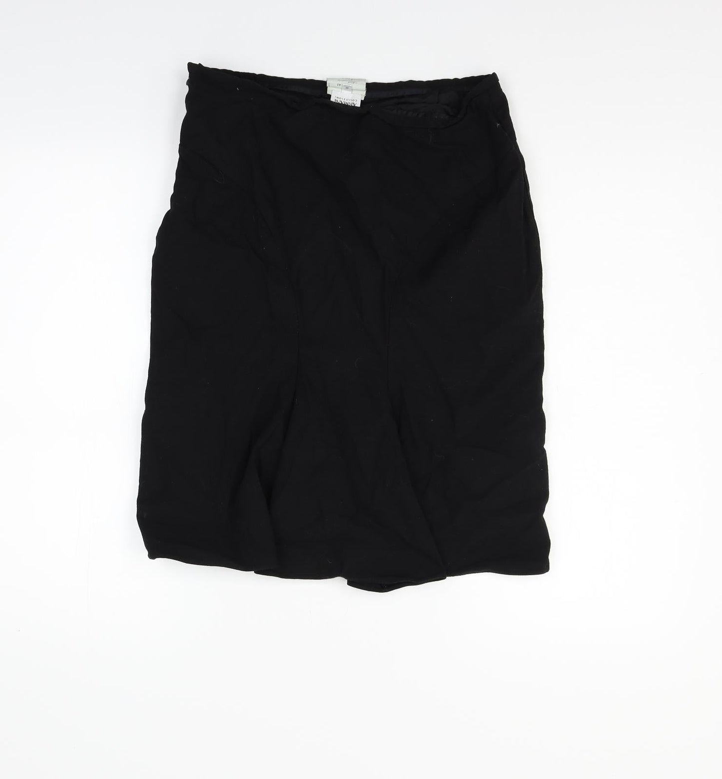 ARMANI code Womens Black   Flare Skirt Size 14