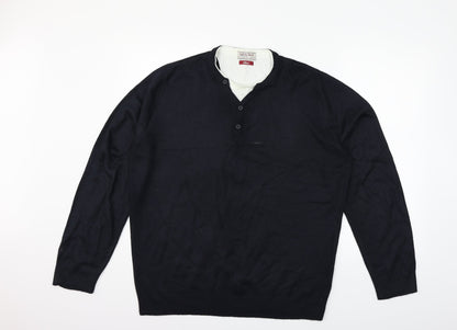 Tu Womens Blue   Pullover Jumper Size L  - washable marks