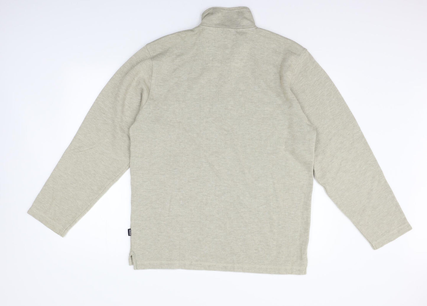 Maine Mens Beige   Pullover Jumper Size S