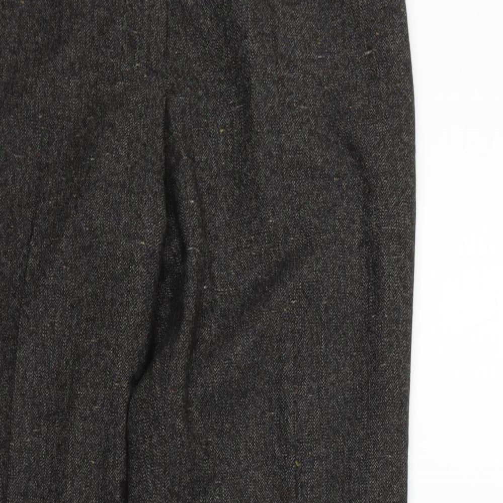 Per Una Womens Grey   Trousers  Size 14 L27 in
