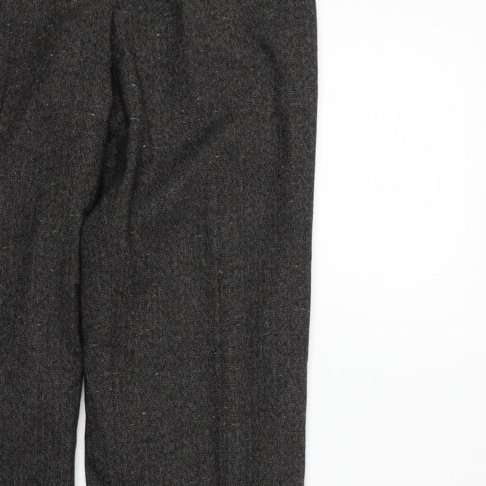 Per Una Womens Grey   Trousers  Size 14 L27 in