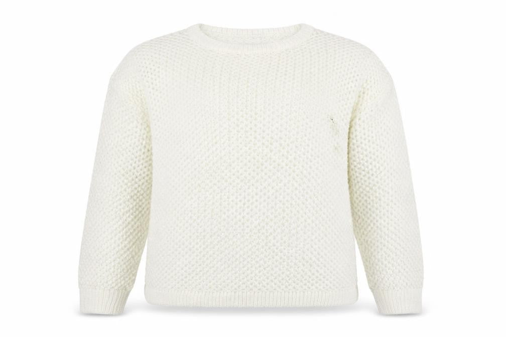 Peacocks Womens White   Pullover Jumper Size M  - washable marks